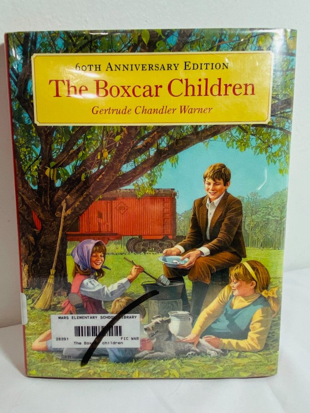The Boxcar Children 60th Anniversary Edition Gertrude Warner 2002, HC, DJ, VG
